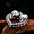 Ovratnica Skull Hollow Heart - SS8-1253P