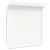 Roletna Bijeli 130 x 140 cm Aluminij i poliuretan