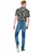 JACK & JONES Kavbojke, modra