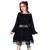 Žensko krilo HEARTLESS - ARHANA - BLACK - POI1397