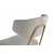 HANAH HOME Set 2 stolice Nancy Grey Gold