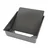 Deep, square tray, steel, 30 x 30 cm - MasterClass