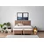 Hanah Home Bračni krevet sa prostorom za odlaganje Latte 140x38x190cm Crni
