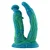 HiSmith WDA017-M Wildolo Devil Series Fantasy Dildo Vibrator with App 23cm Green-Blue