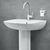 GROHE stenski umivalnik Bau Ceramic. 65 cm (39420000)