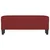 Vidaxl Klop vinsko rdeča 100x35x41 cm blago