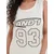 AND1 Majica 93 Airtex ecru