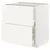 METOD / MAXIMERA Pod.element, 2fronta/2vis.fioke, bela/Vallstena bela, 80x60 cm