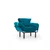 Atelier del Sofa Fotelja Nitta 95x85x70cm Petrolej