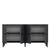 Hanah Home Komoda, 150x75x32cm, Antracit