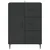 Kreveta s ladicama Crna 66 x 34,5 x 89,5 cm Konstruirano drvo