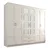 HANAH HOME Ormar mat bela boja Rb 053 (167RAB1179)
