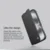 Maska za telefon na preklop Nillkin Qin Prop za iPhone 16 Pro (Plain Leather), Crna