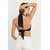 Cool & Sexy Ženska bluza Ey1472, Teget