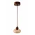Opviq Luster Round, 140cm, Braon