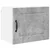 Ormar za Zid PORTO 2 pcs Betonski sivi 50 x 31 x 40 cm