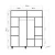 Hanah Home Loni 4 977 Garderober