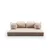 ATELIER DEL SOFA Sofa za 2 sedišta Via Con Ecru