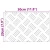 Stepenica Pravokutni 4 pcs Srebrno 30 x 20 cm Aluminij