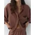 Pull&Bear Bluza PACIFIC  rjava