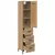 Highboard Umjetnički hrast 34,5 x 34 x 180 cm Konstruirano drvo