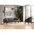 Atelier del Sofa Trosed na razvlačenje Leon 92x77x222cm Antracit