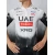 Pissei UAE TEAM EMIRATES XRG - 2025 REPLICA SHORT SLEEVE JERSEY, maja m.kr kol, bela UAEM01R