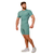 GymBeam Kompresivni šorc Mid Blue