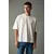 Trendyol Muška majica Tmnss25Ts00162, Krem