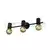 Spot lampa FE707-3 BK