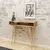 Hanah home Polica 100x83,6x30cm Hrast-Bela