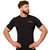 GymBeam Majica Compression Mid Black