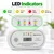 slomart Qoltec detektor CO, alarm 85dB