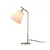 Opviq Stona lampa Salihini-MR-622-US, 16x28 cm, IP20, Zlatno-bele boje