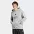 Adidas Muški duks sa kapuljačom bl ft hd, Svetlosivi