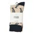 JACK & JONES Nogavice bež / temno modra / rjasto rjava / črna