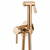 REA Lungo Loop mešalnik za bidet Pink Gold