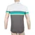 Sensor Cyklo Summer Stripe pánský dres kr.rukáv šedá/zelená