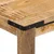 vidaXL Jedilna miza 110x55x75 cm trden mangov les