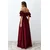 Trendyol Milla Ženska haljina TPRSS24AE00054, Bordo