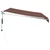 vidaXL vidaXL Avtomatsko zložljiva tenda rjava 300x250 cm, (21366846)