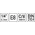 shumee TORX NASODNIK 1/4 E8 YT-05244 YATO