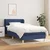 Vidaxl Box spring postelja z vzmetnico modra 90x190 cm blago