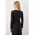 Trendyol Milla Ženska bluza Thmaw26Bz00000, Crna