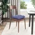 Jastučići za sjedenje 4 pcs Traper plava 45 x 45 x 12 cm