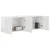 TV zidni ormar Zidne 2 pcs Visoki sjaj bijela 59,5 x 31 x 40 cm