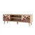 Hanah Home TV Komoda Truva-122, 140x50x40 cm, Smeđe boje