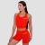 GymBeam Women‘s BEAT Sports Top Tangerine