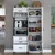 Hanah Home Komoda JE142 3106, 120x198.6x40 cm, Bela