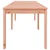 Vidaxl Vrtna miza 159,5x82,5x76 cm trden les douglas
